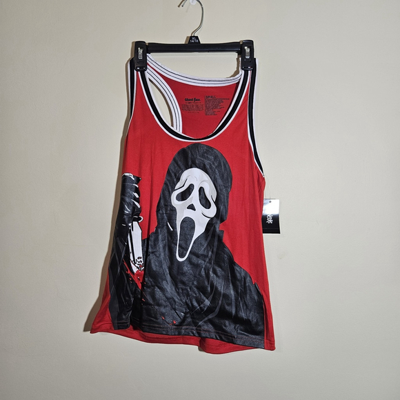 Spencer Ghost Face Black And Red Sleep Set Adult Small - Picture 2 of 8